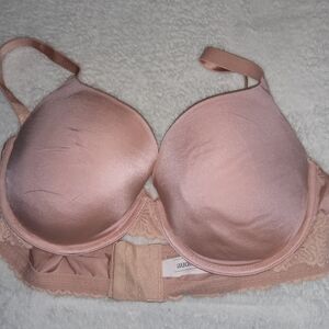 Auden Women's Pink Satin Bra